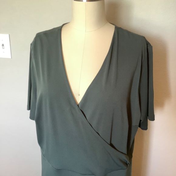 XXL green midi dress - Picture 2 of 8